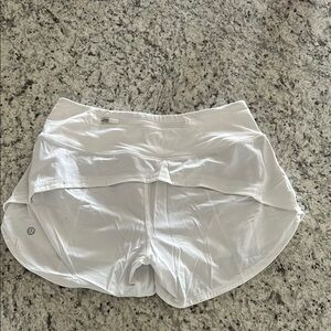 Lululemon White Shorts
